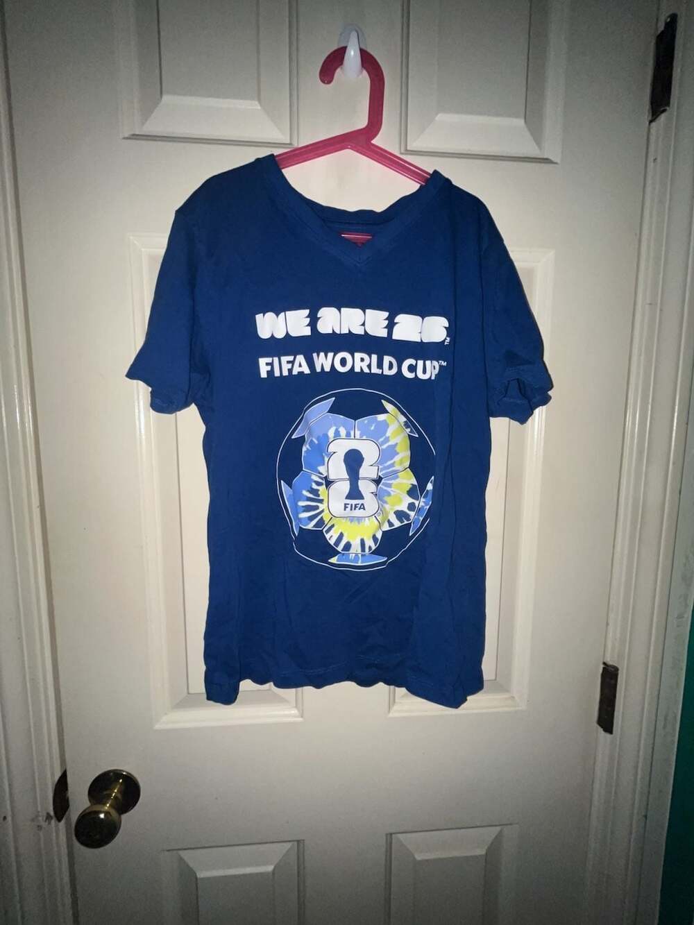 FIFA World Cup 2026 We Are 26 Official Licensed Product Blue Graphic T-Shirt M